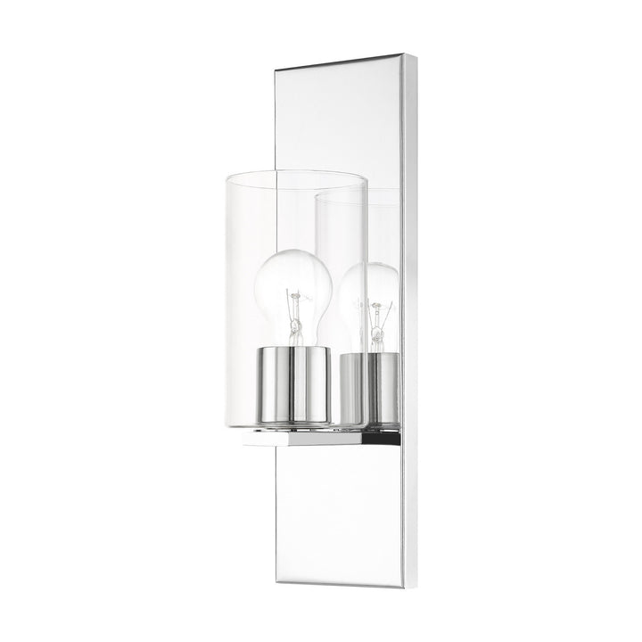 Livex Zurich 16551-05 Wall Sconce Light - Polished Chrome