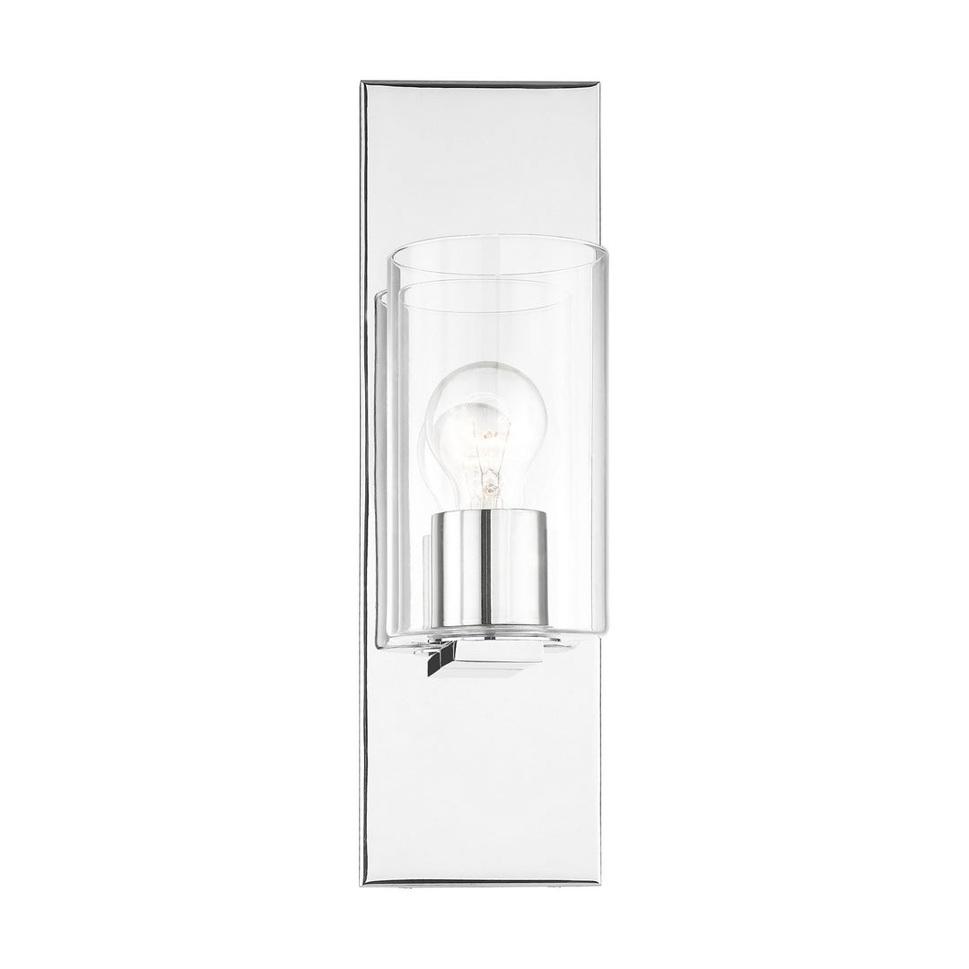 Livex Zurich 16551-05 Wall Sconce Light - Polished Chrome