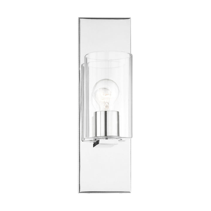 Livex Zurich 16551-05 Wall Sconce Light - Polished Chrome