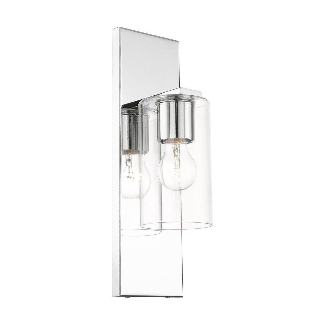 Livex Zurich 16551-05 Wall Sconce Light - Polished Chrome