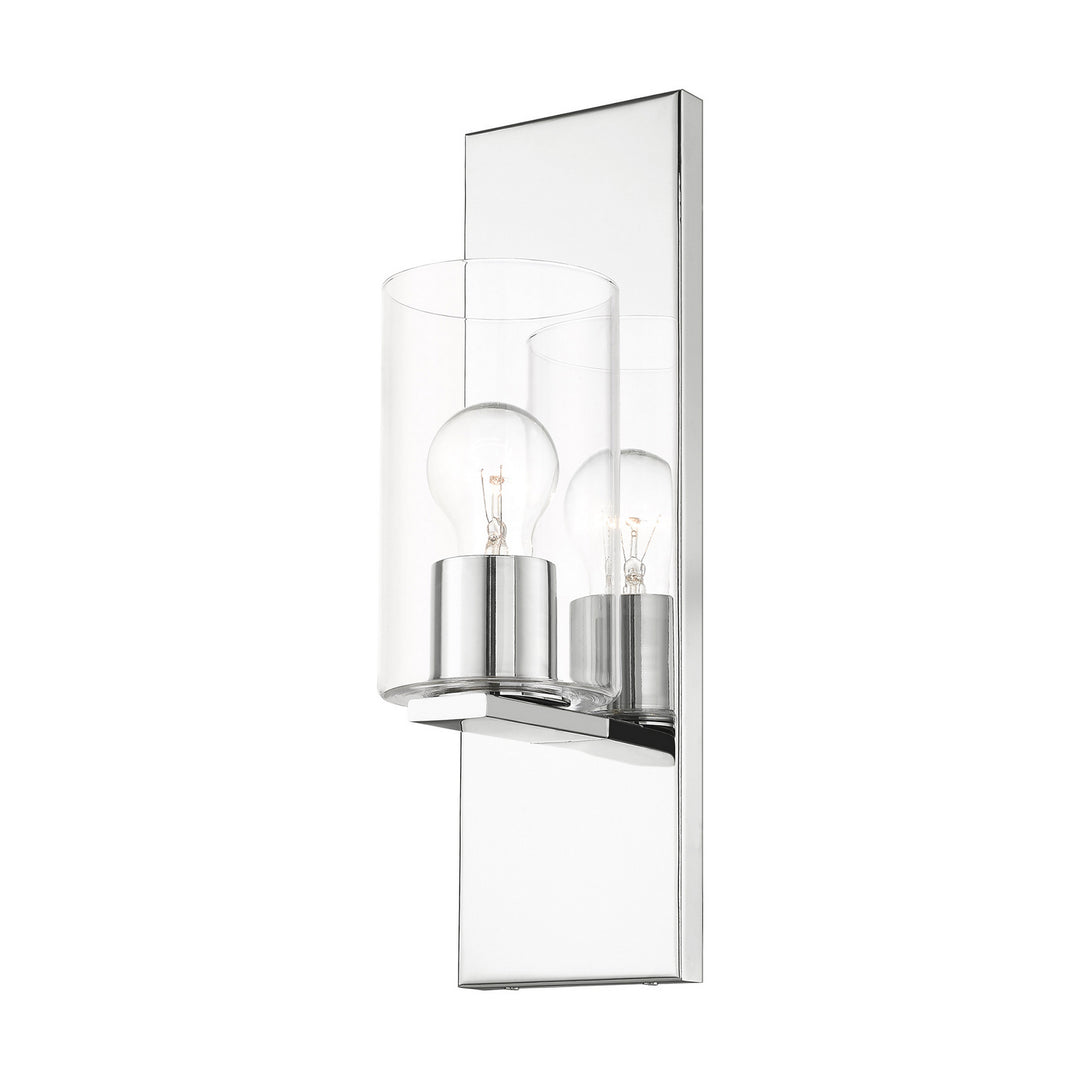 Livex Zurich 16551-05 Wall Sconce Light - Polished Chrome