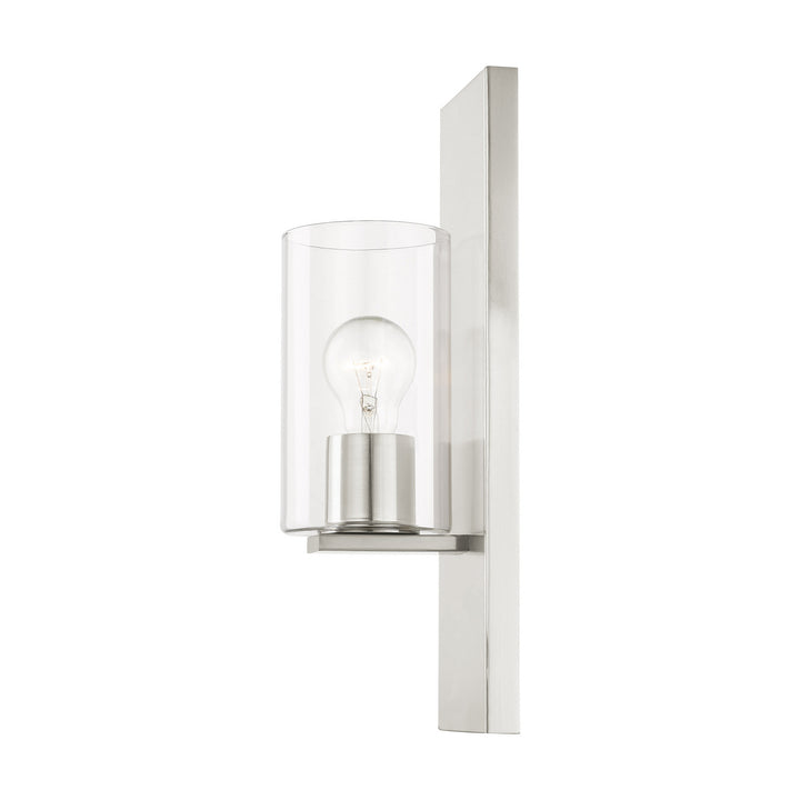 Livex Zurich 16551-91 Wall Sconce Light - Brushed Nickel
