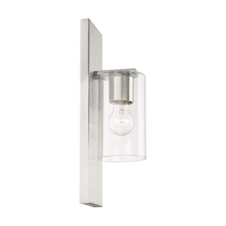 Livex Zurich 16551-91 Wall Sconce Light - Brushed Nickel