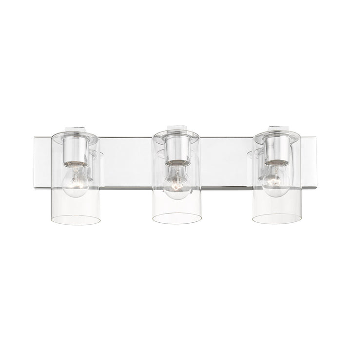 Livex Zurich 16553-05 Bath Vanity Light 24 in. wide - Polished Chrome