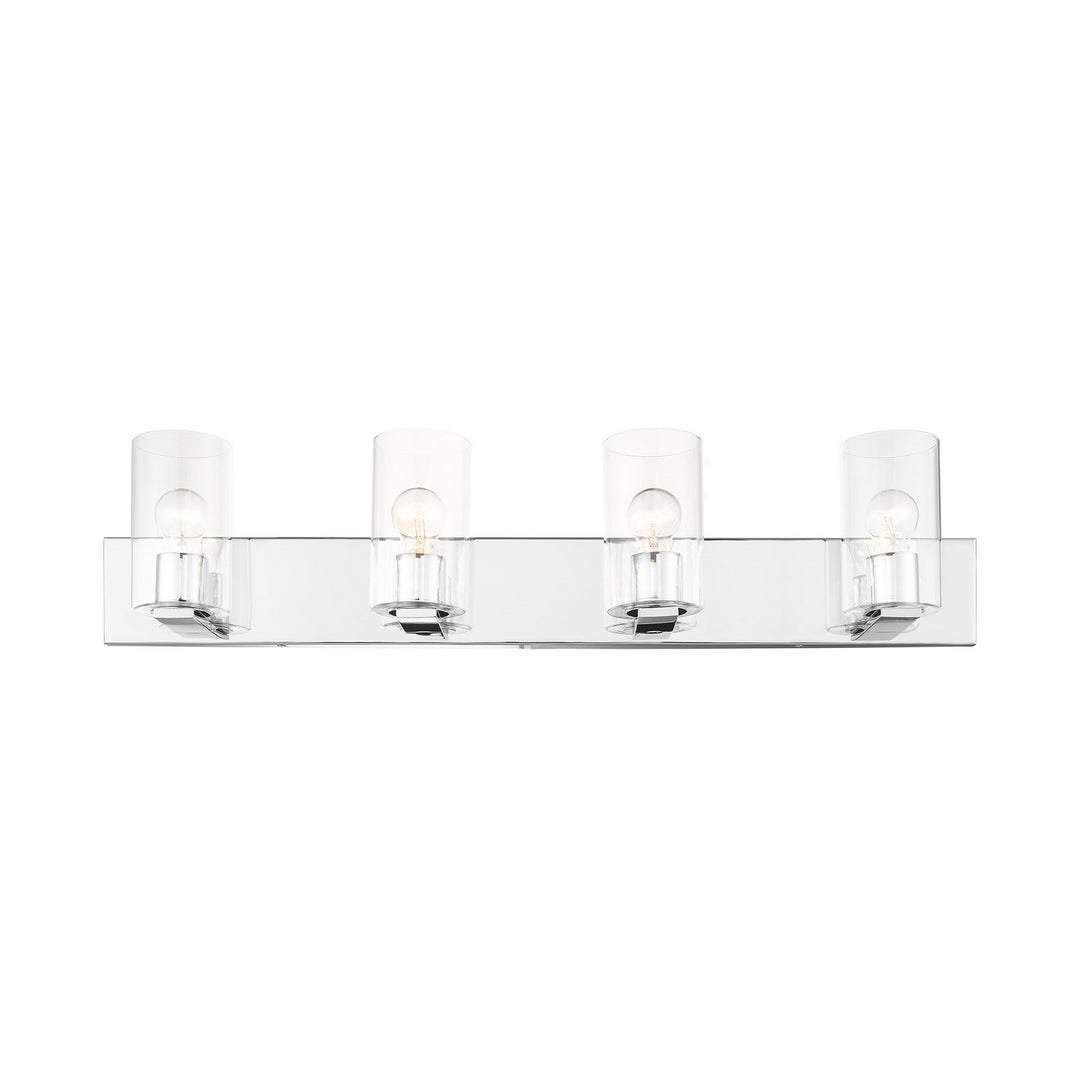 Livex Zurich 16554-05 Bath Vanity Light 36 in. wide - Polished Chrome