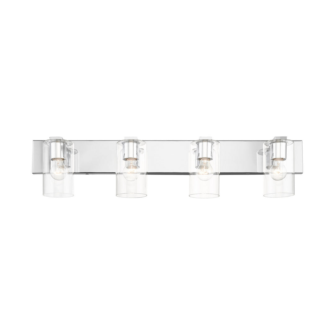 Livex Zurich 16554-05 Bath Vanity Light 36 in. wide - Polished Chrome