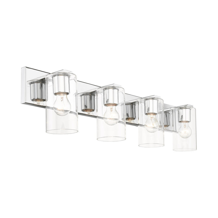 Livex Zurich 16554-05 Bath Vanity Light 36 in. wide - Polished Chrome