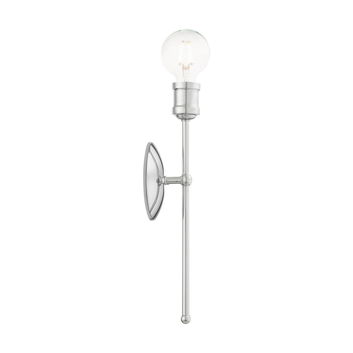 Livex Lansdale 16711-05 Wall Sconce Light - Polished Chrome