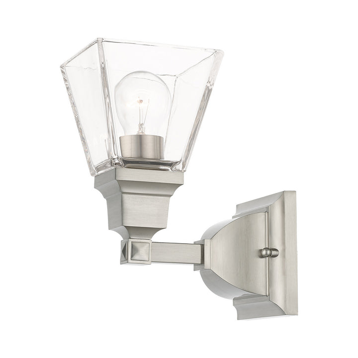 Livex Mission 17171-91 Wall Sconce Light - Brushed Nickel