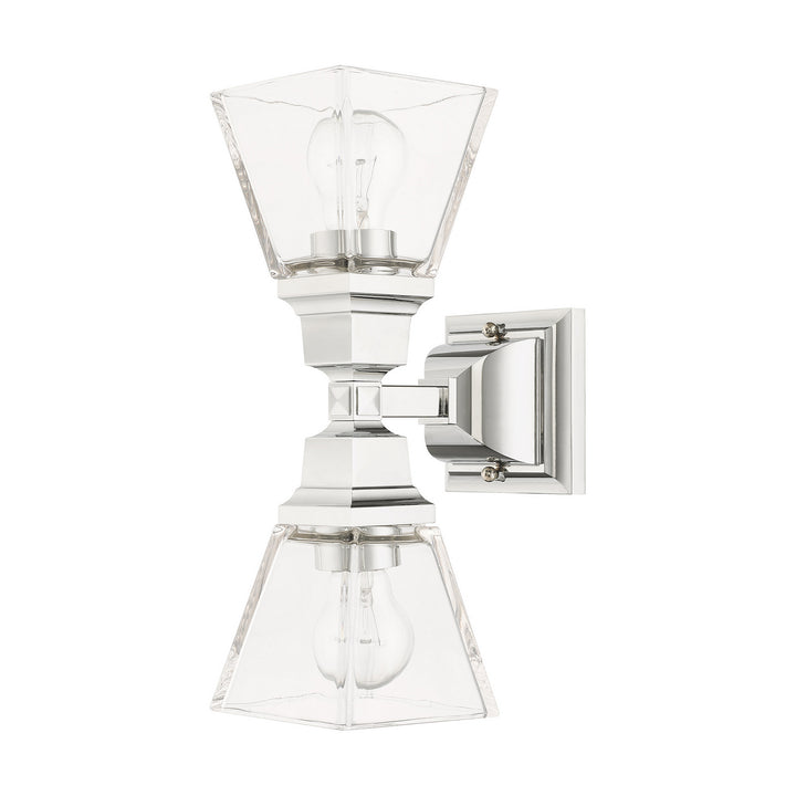 Livex Mission 17178-05 Wall Sconce Light - Polished Chrome