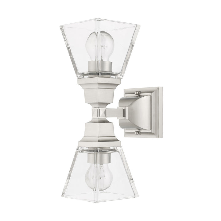 Livex Mission 17178-91 Wall Sconce Light - Brushed Nickel