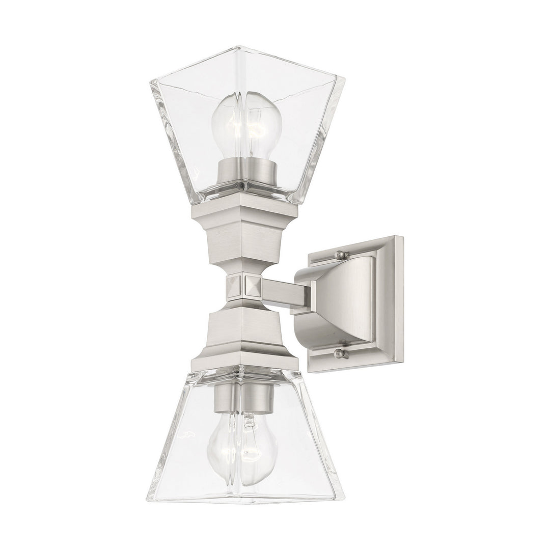 Livex Mission 17178-91 Wall Sconce Light - Brushed Nickel