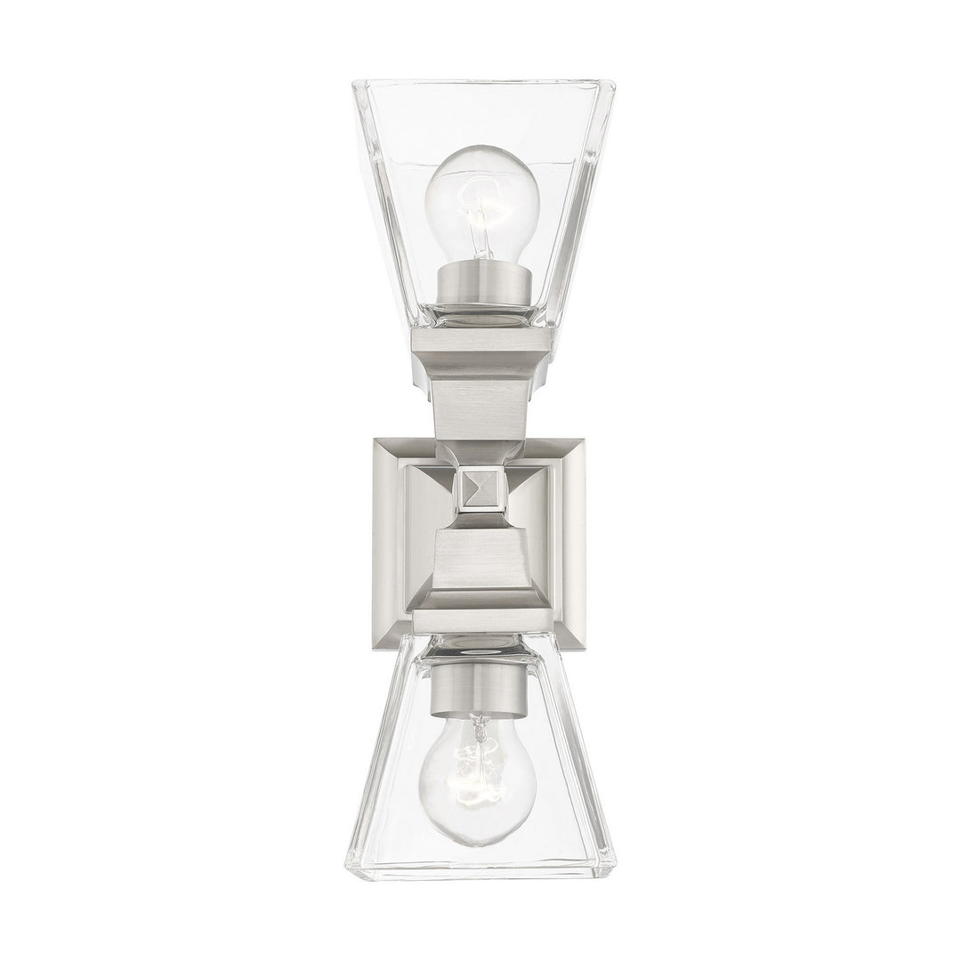 Livex Mission 17178-91 Wall Sconce Light - Brushed Nickel