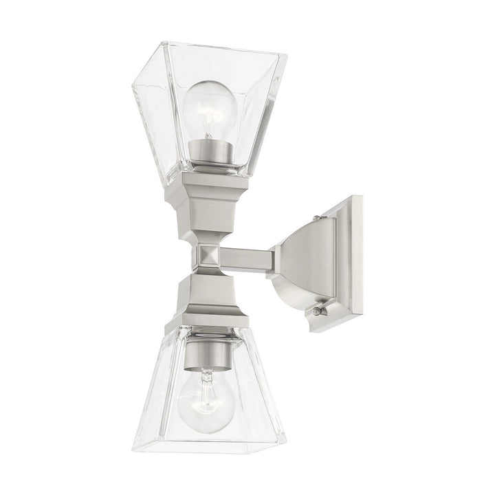 Livex Mission 17178-91 Wall Sconce Light - Brushed Nickel