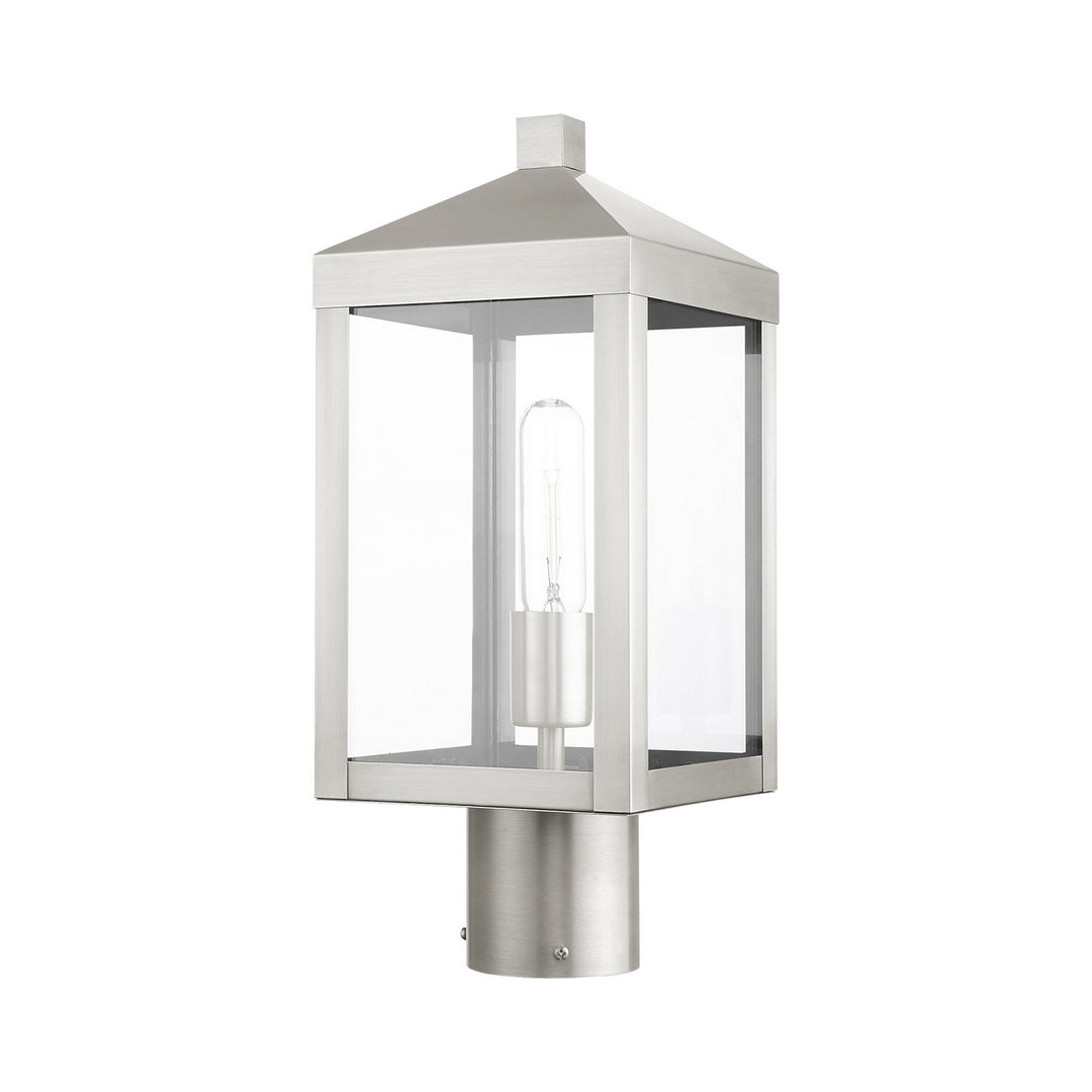 Livex Lighting 20590-91  Nyack Outdoor Brushed Nickel