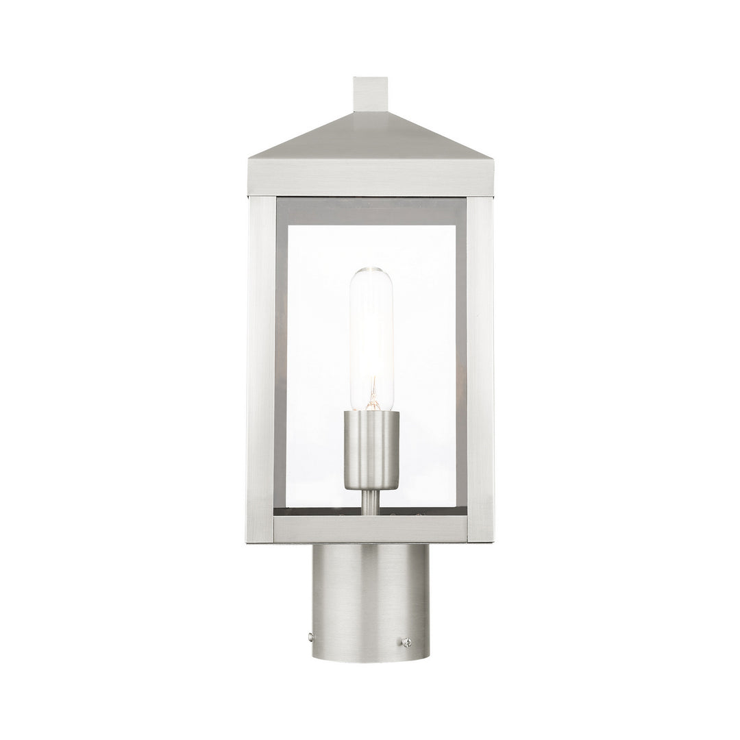 Livex Lighting 20590-91  Nyack Outdoor Brushed Nickel