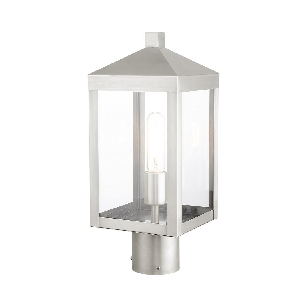 Livex Lighting 20590-91  Nyack Outdoor Brushed Nickel