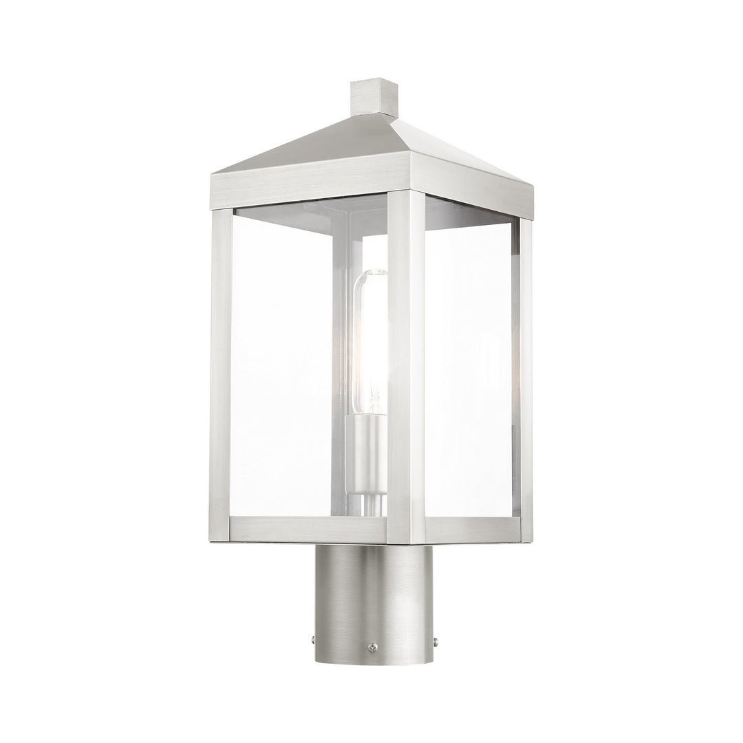 Livex Lighting 20590-91  Nyack Outdoor Brushed Nickel