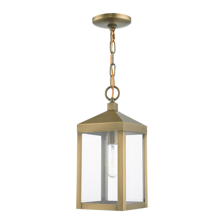 Livex Lighting 20591-01  Nyack Outdoor Antique Brass