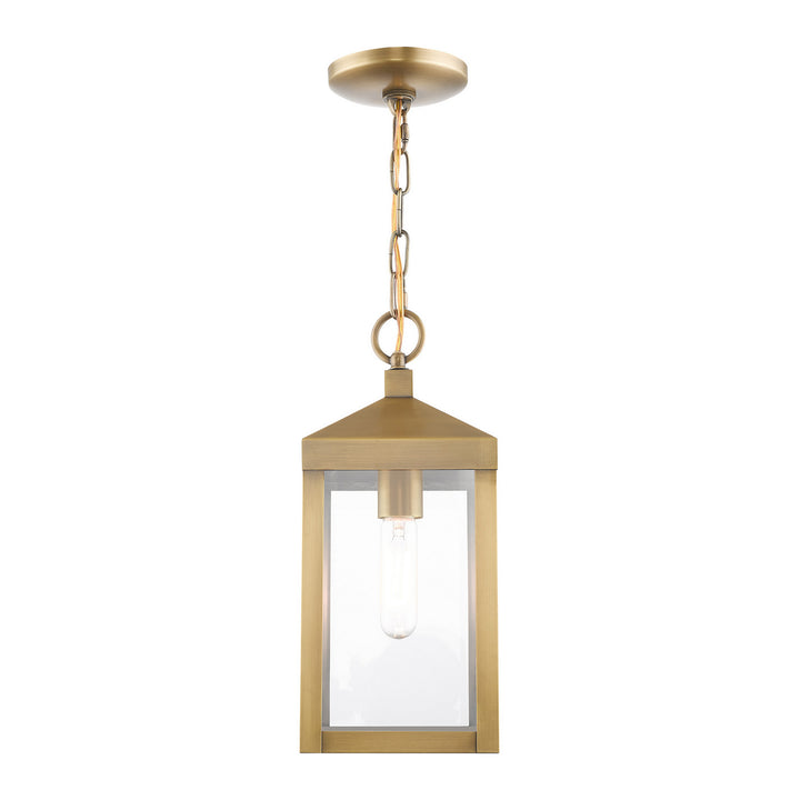 Livex Lighting 20591-01  Nyack Outdoor Antique Brass