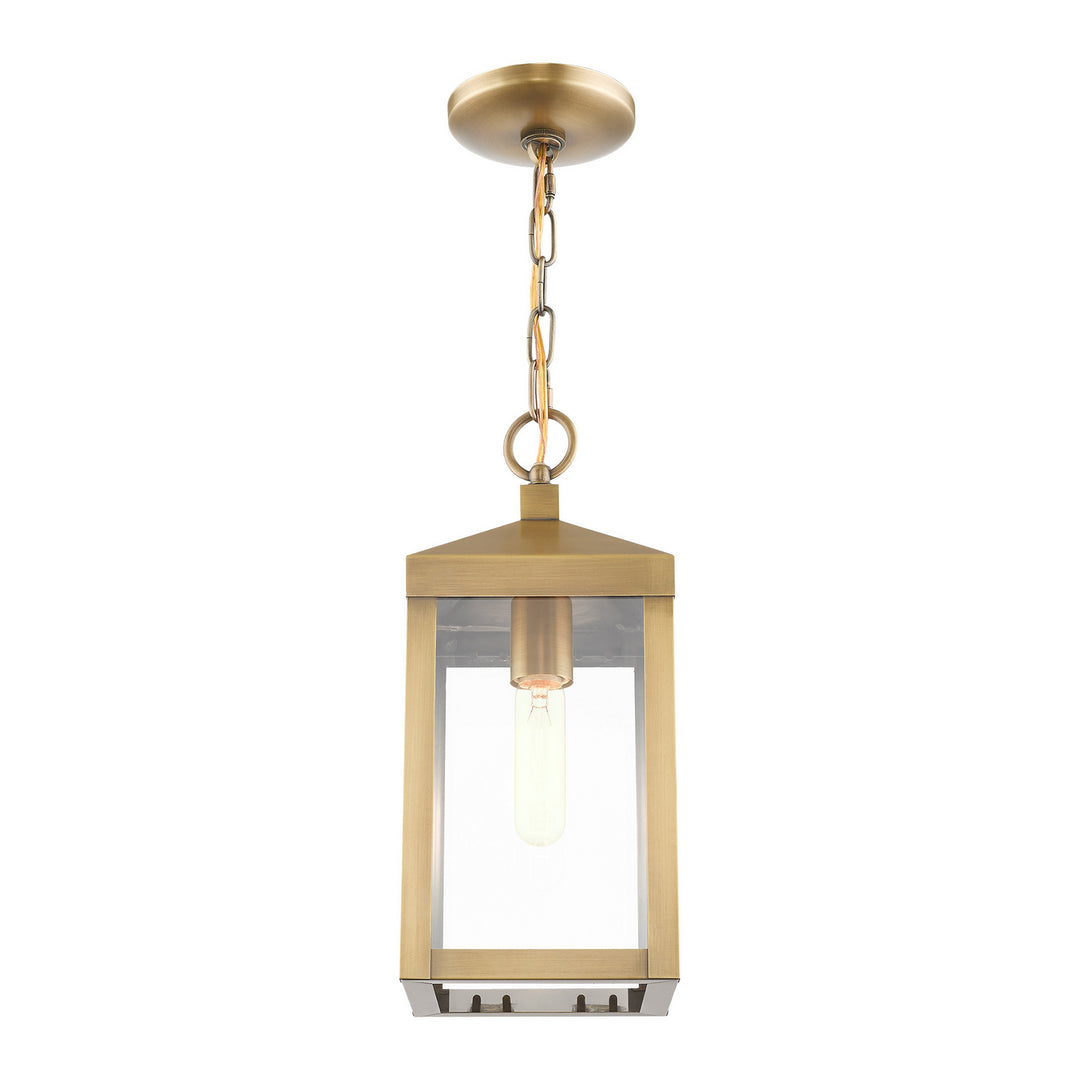 Livex Lighting 20591-01  Nyack Outdoor Antique Brass