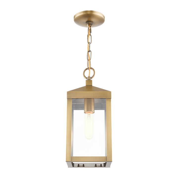 Livex Lighting 20591-01  Nyack Outdoor Antique Brass