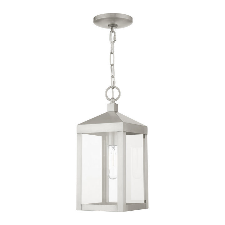 Livex Lighting 20591-91  Nyack Outdoor Brushed Nickel