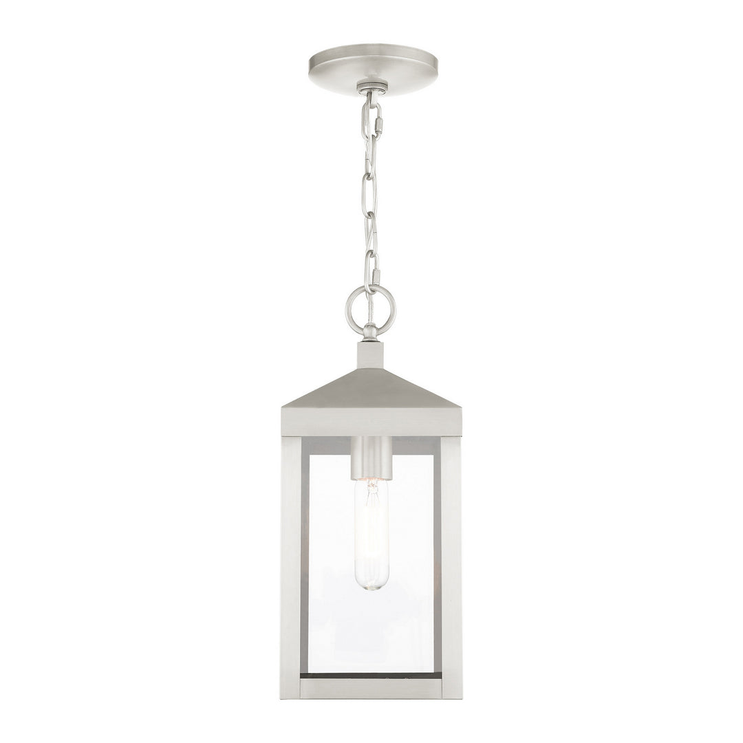 Livex Lighting 20591-91  Nyack Outdoor Brushed Nickel