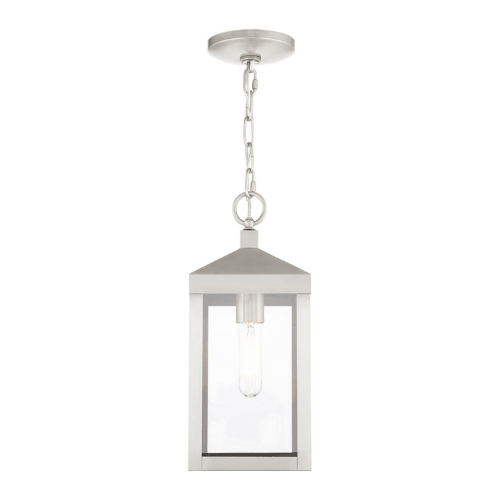 Livex Lighting 20591-91  Nyack Outdoor Brushed Nickel