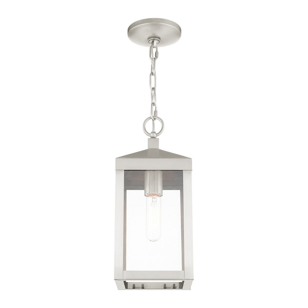 Livex Lighting 20591-91  Nyack Outdoor Brushed Nickel