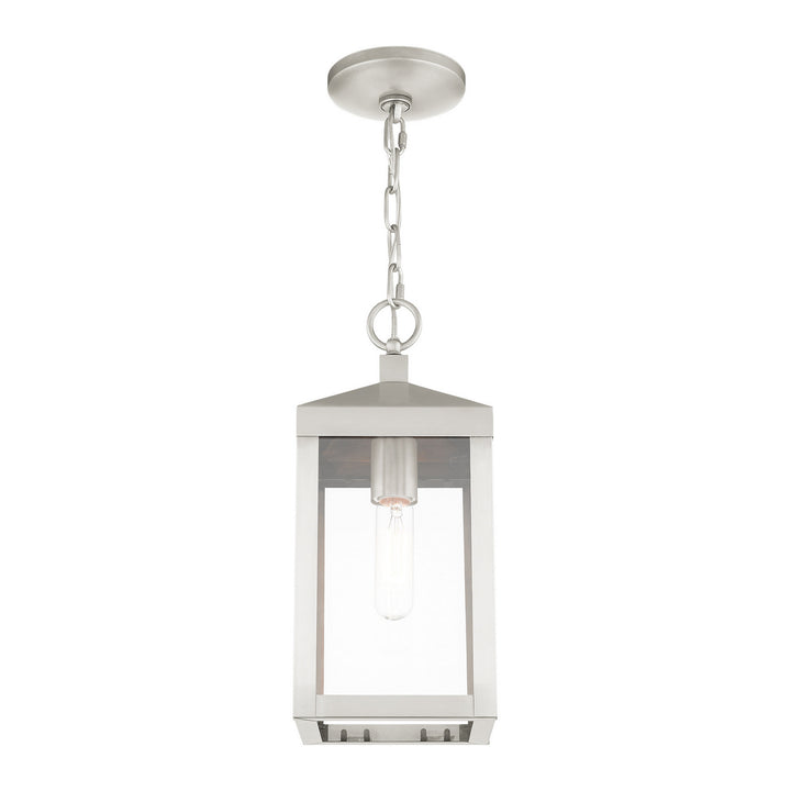 Livex Lighting 20591-91  Nyack Outdoor Brushed Nickel
