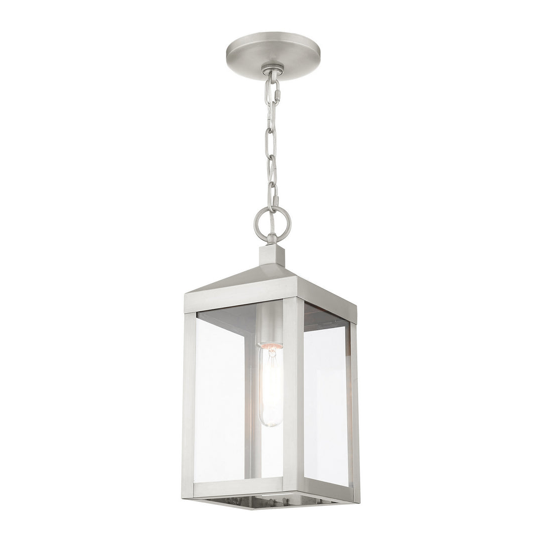 Livex Lighting 20591-91  Nyack Outdoor Brushed Nickel