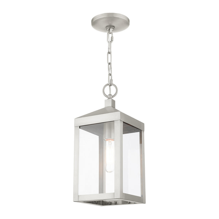 Livex Lighting 20591-91  Nyack Outdoor Brushed Nickel