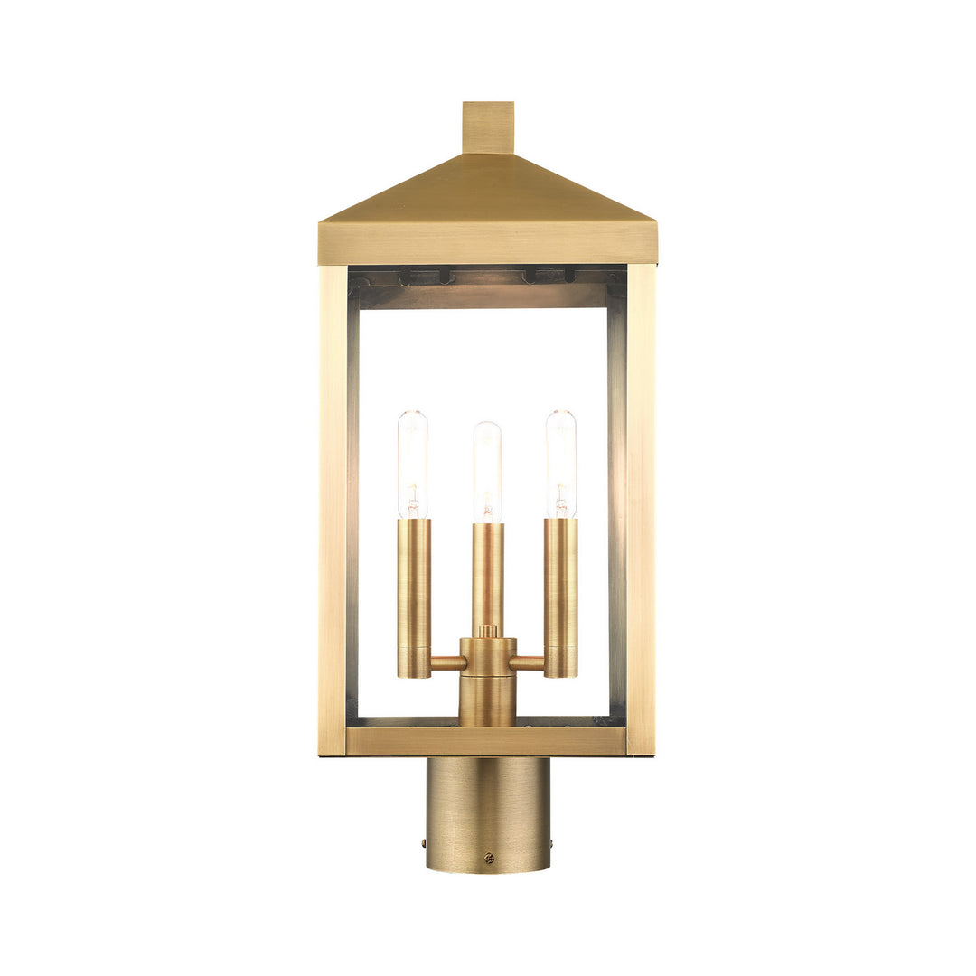 Livex Lighting 20592-01  Nyack Outdoor Antique Brass