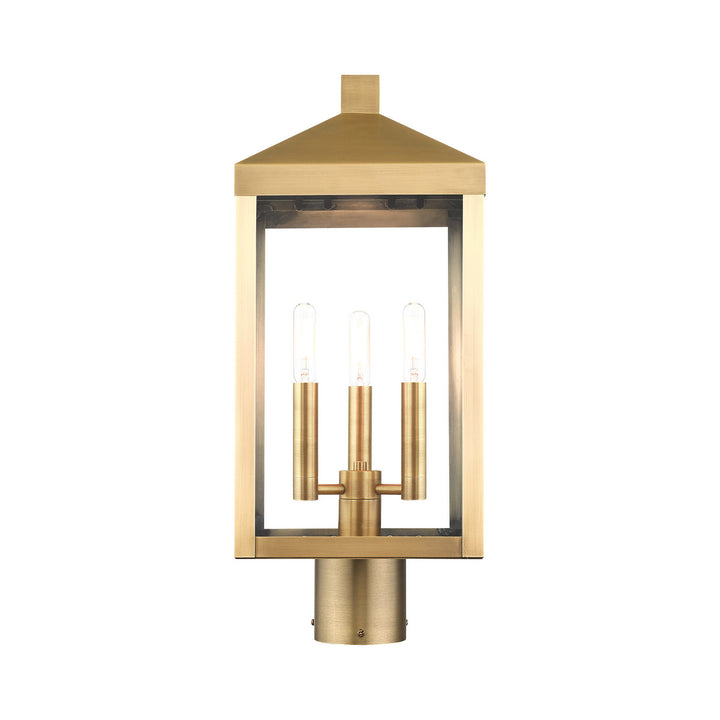 Livex Lighting 20592-01  Nyack Outdoor Antique Brass
