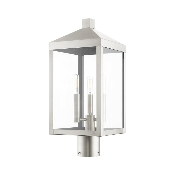 Livex Lighting 20592-91  Nyack Outdoor Brushed Nickel