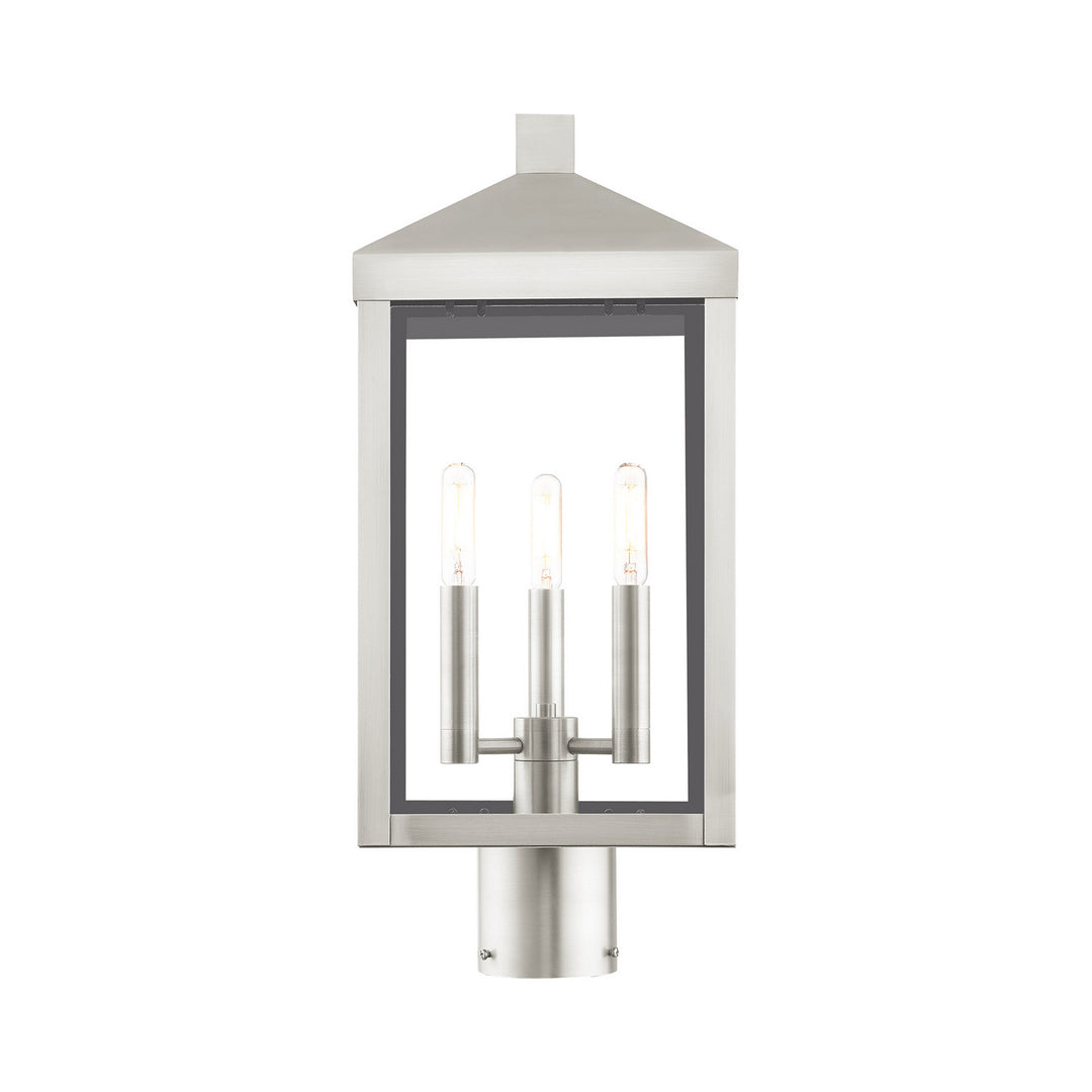 Livex Lighting 20592-91  Nyack Outdoor Brushed Nickel