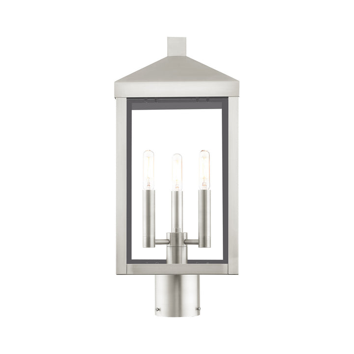 Livex Lighting 20592-91  Nyack Outdoor Brushed Nickel
