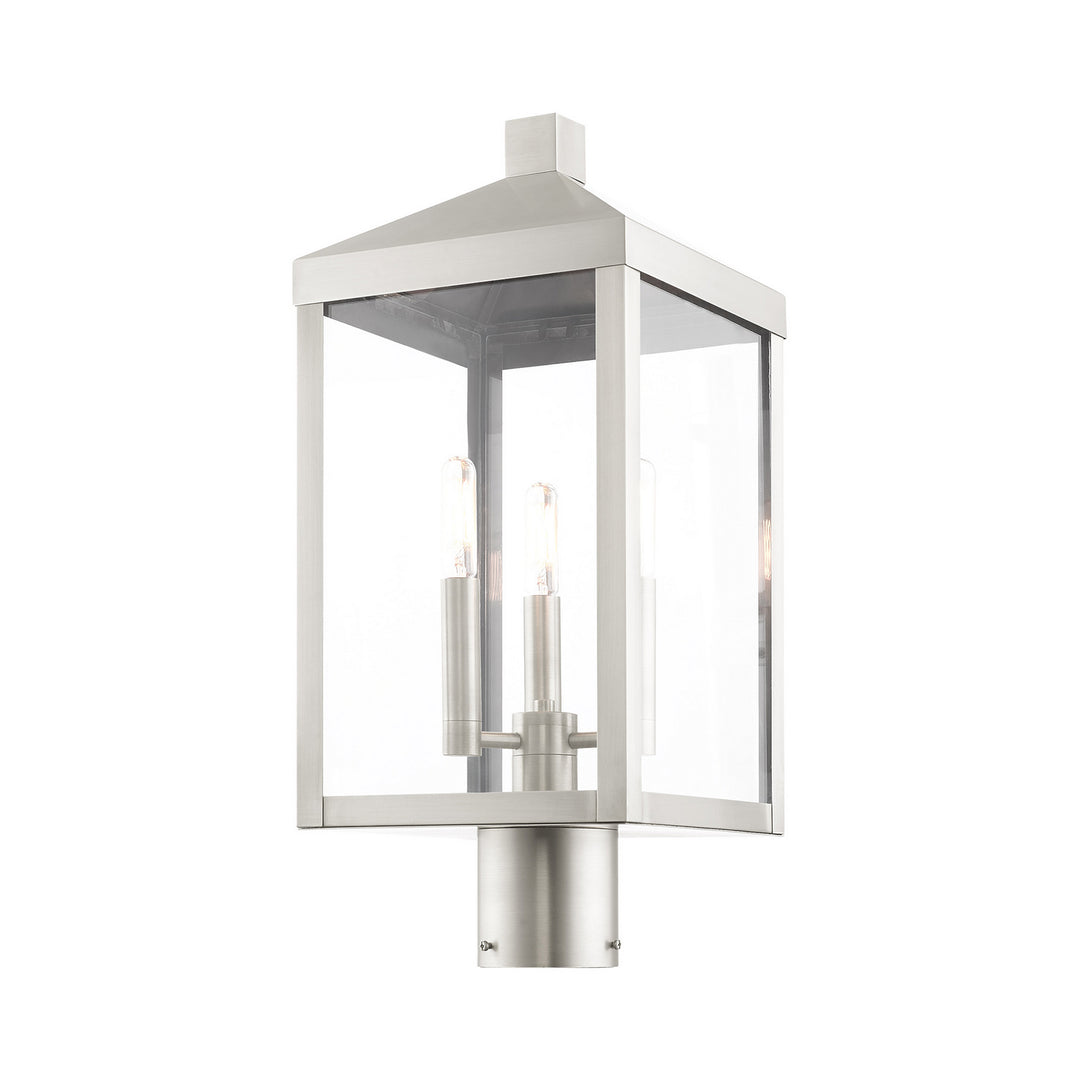 Livex Lighting 20592-91  Nyack Outdoor Brushed Nickel