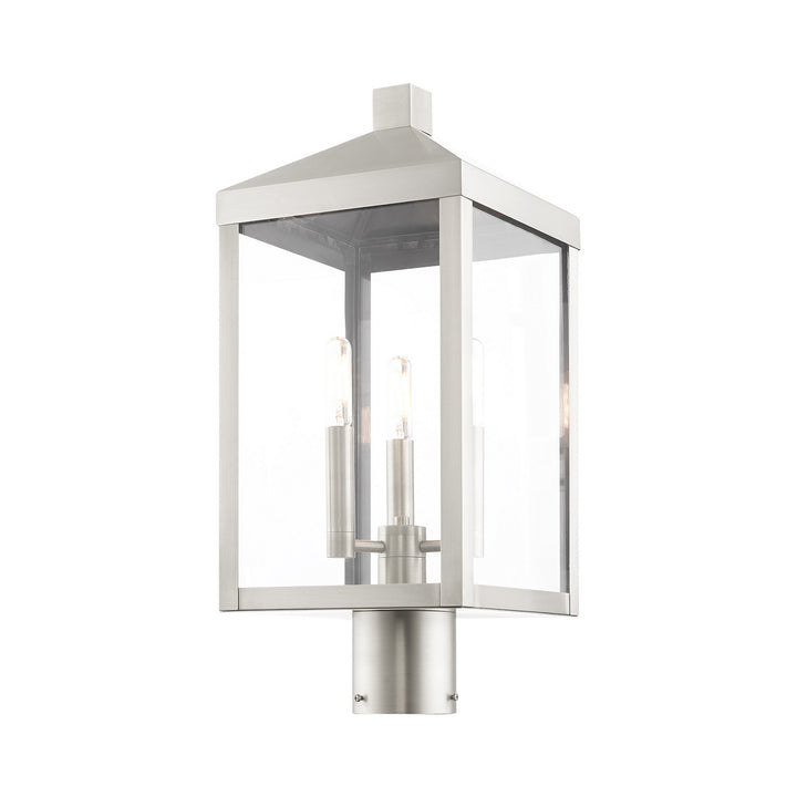 Livex Lighting 20592-91  Nyack Outdoor Brushed Nickel