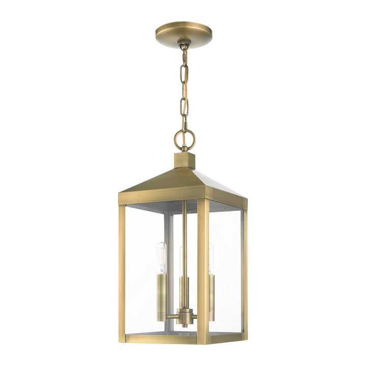Livex Lighting 20593-01  Nyack Outdoor Antique Brass