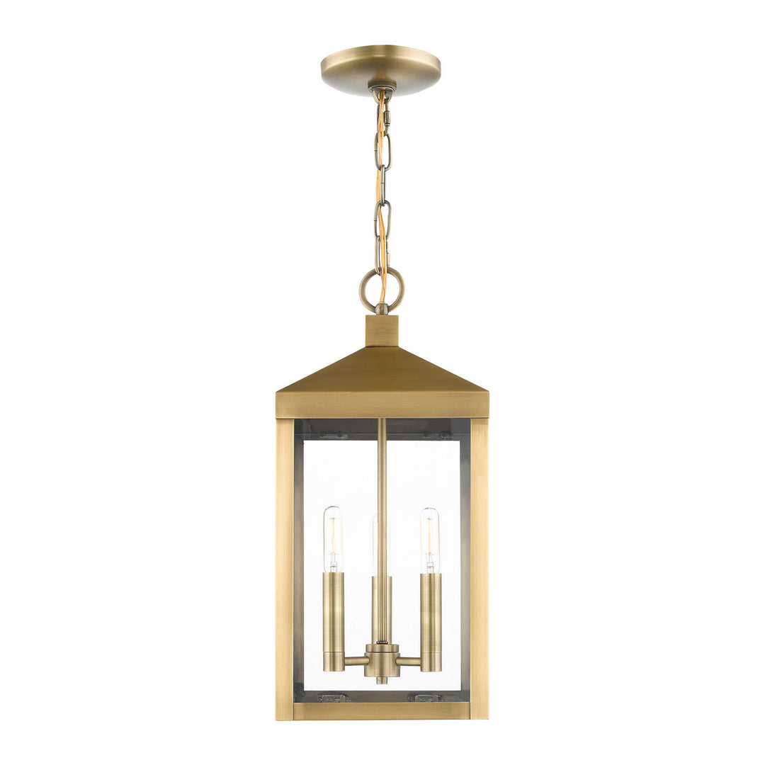 Livex Lighting 20593-01  Nyack Outdoor Antique Brass