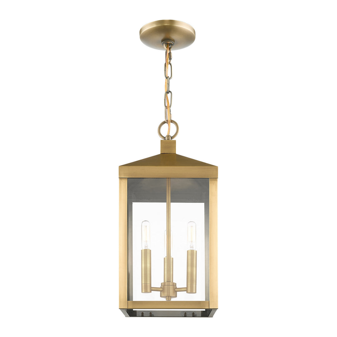 Livex Lighting 20593-01  Nyack Outdoor Antique Brass