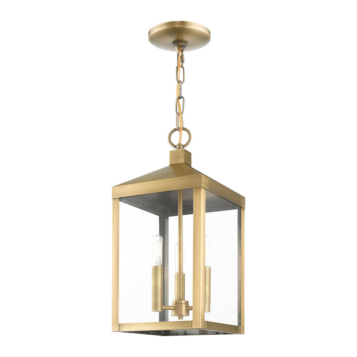 Livex Lighting 20593-01  Nyack Outdoor Antique Brass