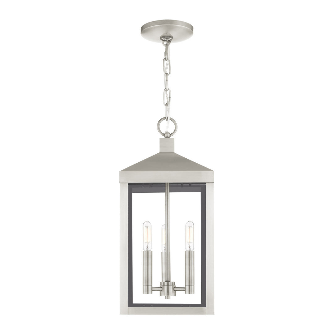 Livex Lighting 20593-91  Nyack Outdoor Brushed Nickel