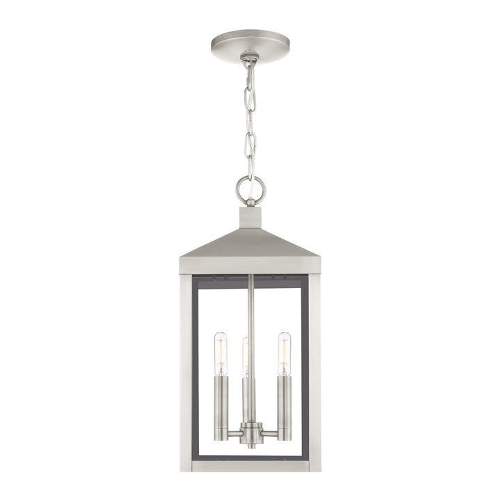 Livex Lighting 20593-91  Nyack Outdoor Brushed Nickel