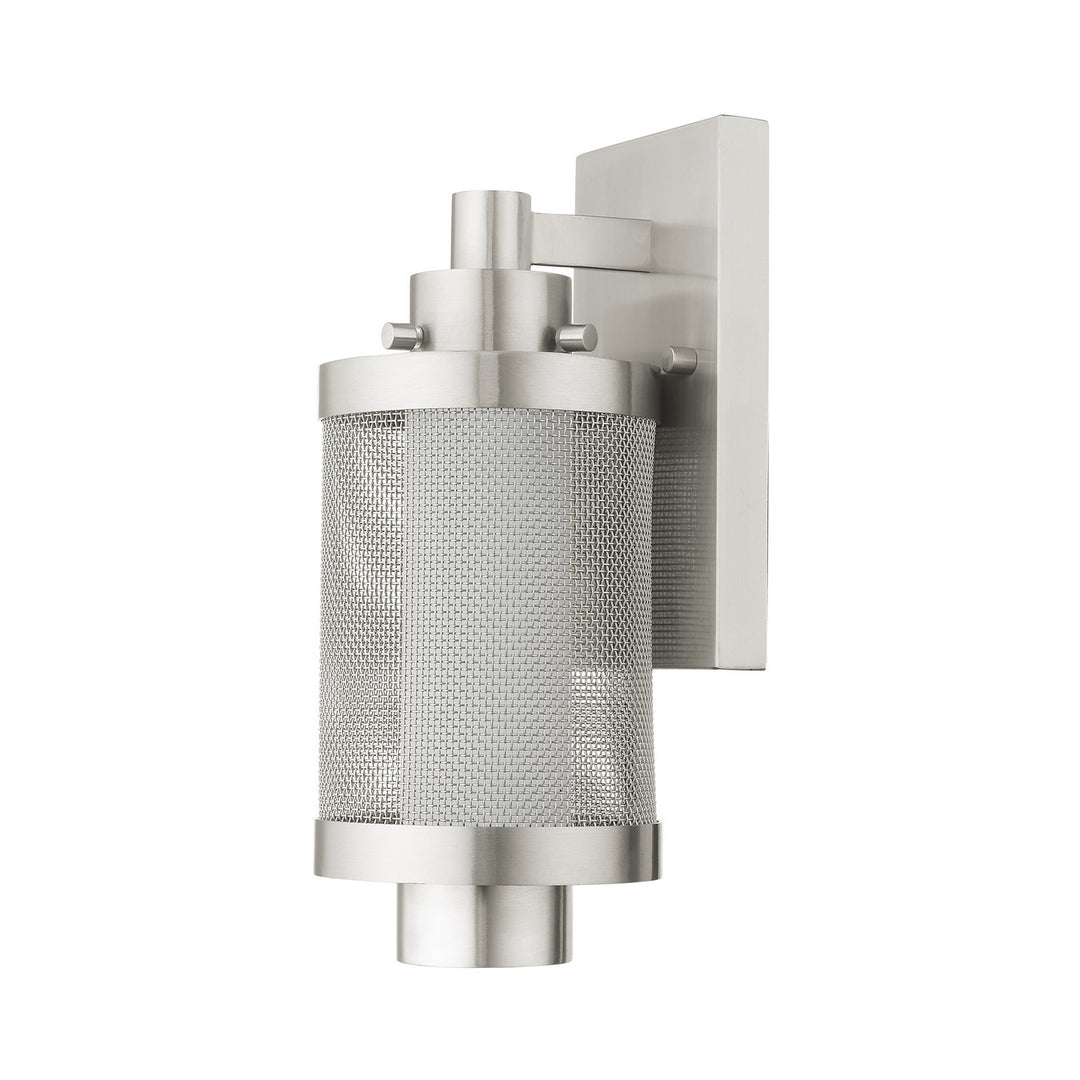 Livex Lighting 20681-91  Nottingham Outdoor Brushed Nickel