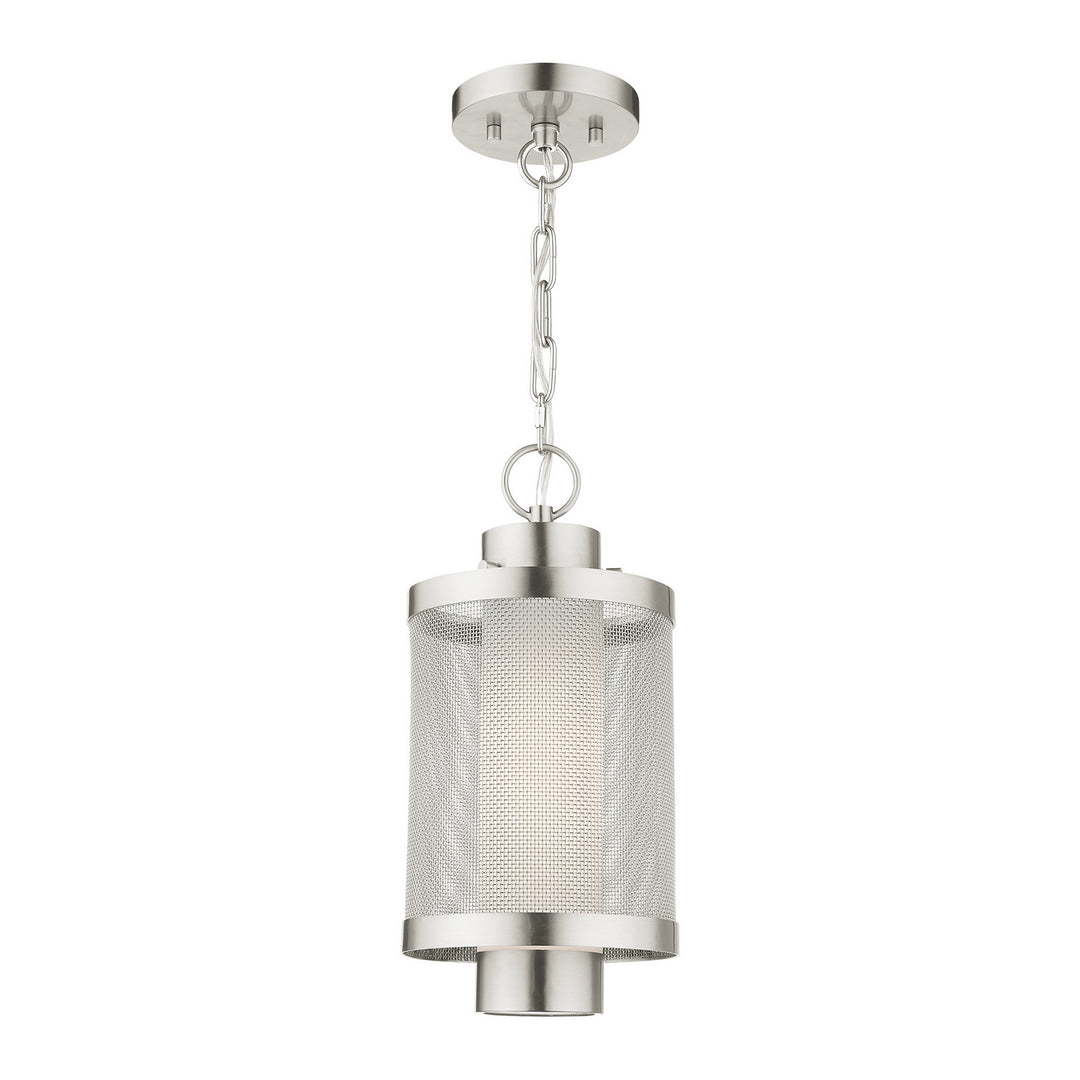 Livex Lighting 20685-91  Nottingham Outdoor Brushed Nickel