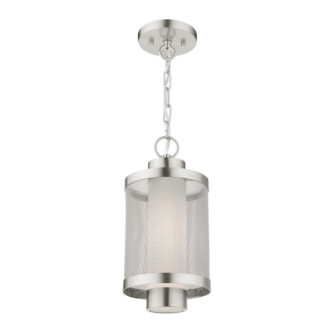 Livex Lighting 20685-91  Nottingham Outdoor Brushed Nickel