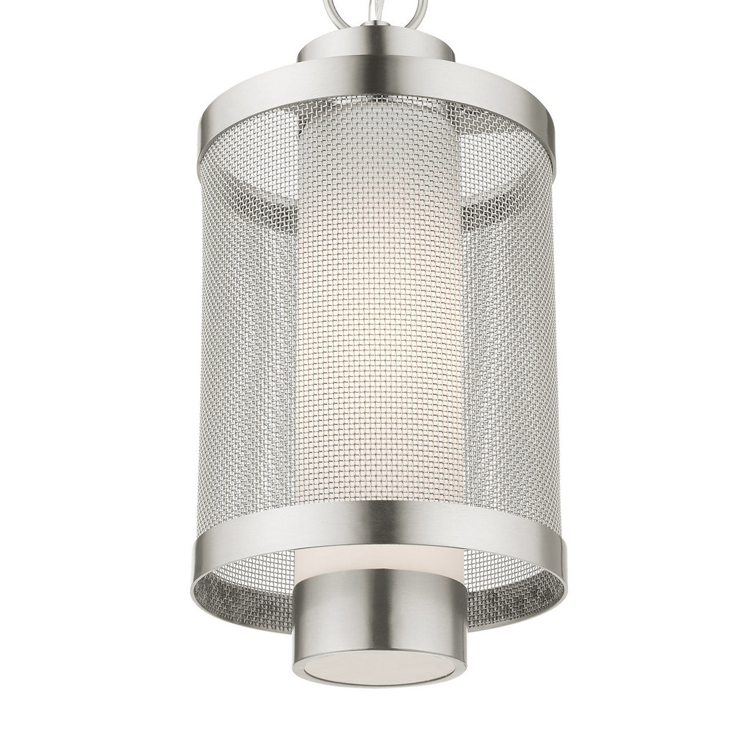 Livex Lighting 20685-91  Nottingham Outdoor Brushed Nickel